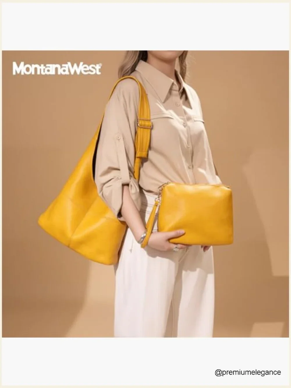 Ultra Soft Slouchy Hobo Bag with Cosmetic Pouch, Adjustable Strap